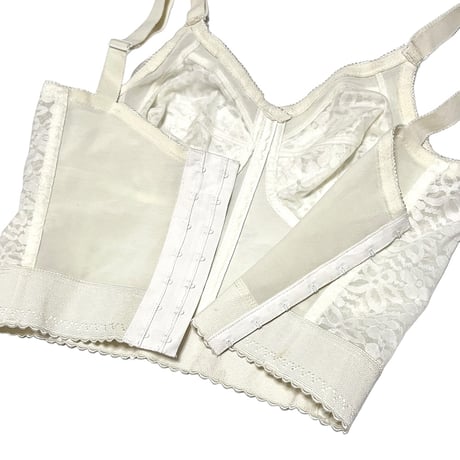 【USED】80's Do-all LACE BUSTIER