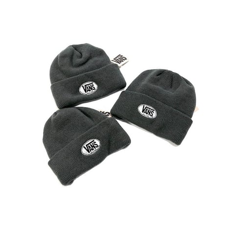 【DEAD STOCK】 90'S-00'S VANS KNIT CAP WITH BRIM