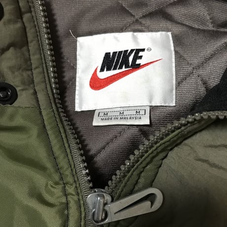 【USED】90'S NIKE BOMBER BLOUSON KHAKI