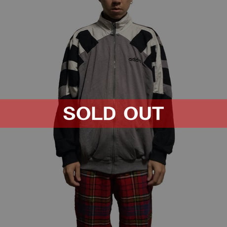【USED】90'S ADIDAS TRACK JACKET GLAY