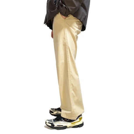 【USED】00'S PRADA COTTON NYLON TROUSERS