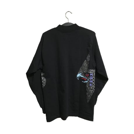 【DEAD STOCK】80'S POWELL "TONY HAWK" L/S T-SHIRT BLACK