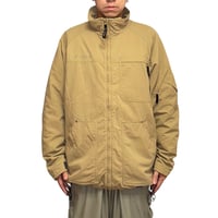 【USED】00's Columbia RIPSTOP NYLON SLEEVE POCKET JACKET BEIGE