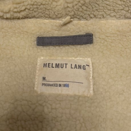 【USED】HELMUT LANG 1998AW Mods Coat Olive Green