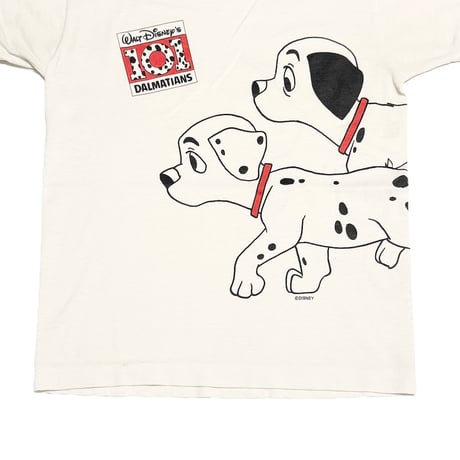 【USED】90's Walt Disney's 101 DALMATIANS CHIBI T-SHIRT