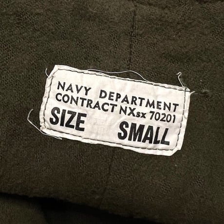【USED】40's US NAVY N-1 DECK PANTS