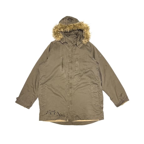【USED】00's EURO Levi's Red Tab Mods Style Parka / 2way Quilted Liner & Detachable Fur Hood