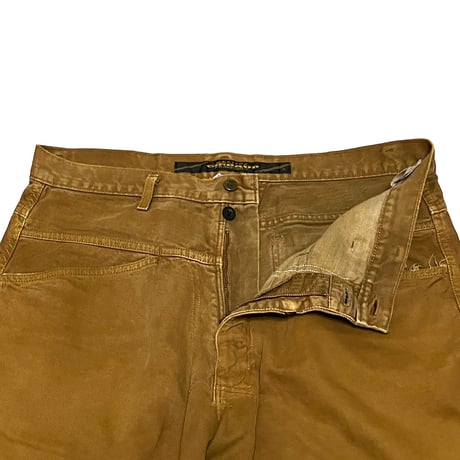 【USED】90's MARITHE + FRANCOIS GIRBAUD BARREL PANTS OCHER