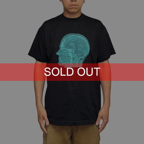 【USED】90's Guardian Resources. HEAD X-RAY T-SHIRT