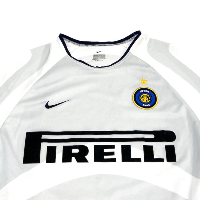 USED】00'S NIKE 01-02 INTER MILAN AWAY FOOTBALL USED】00'S NIKE 01-02 INTER MILAN AWAY FOOTBALL