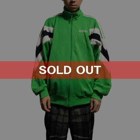 【USED】80'S ADIDAS TRACK JACKET GREEN