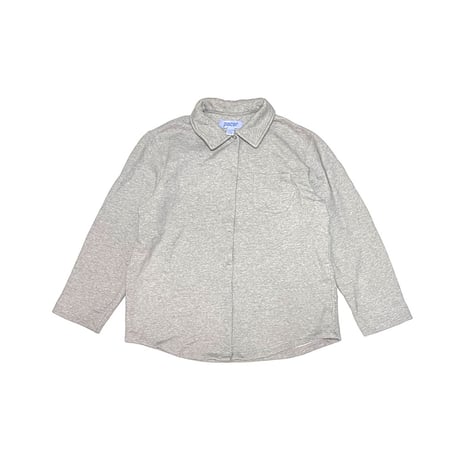 【USED】80's PETITES Pacer SWEAT BUTTON SHIRT