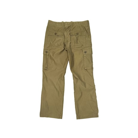 【USED】00's GAP Convertible Roll-Up Cargo Pants Olive