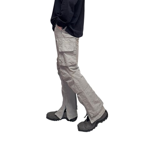 【USED】HELMUT LANG 1999AW METAL ASTRO BIKER CARGO PANTS