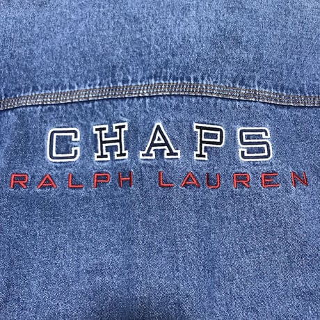 【USED】90'S CHAPS RALPH LAUREN DENIM JACKET