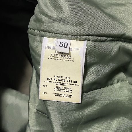 【USED】HELMUT LANG 1999AW ASTRO BIKER BALMACAAN COAT