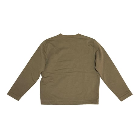 【USED】00's Calvin Klein Khakis Sweatshirt Olive