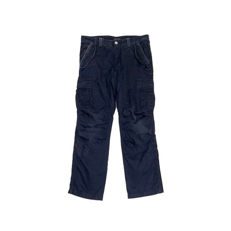【USED】00'S TOMMY HILFIGER VINTAGE COTTON CARGO PANTS NAVY