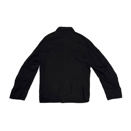 【USED】90's Christopher Nemeth Black Cotton Shirt