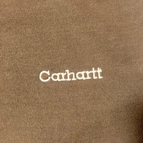 【USED】CARHARTT SWEATSHIRT BROWN