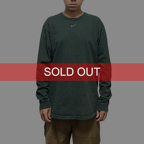 【USED】00'S NIKE CENTER LOGO L/S T-SHIRT