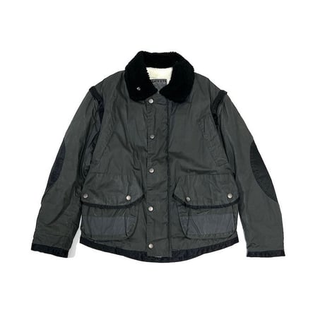 【USED】90'S GRIFFIN LAUNDRY 2-WAY WAXED BOMBER JACKET