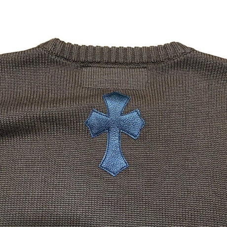 【USED】90'S CHROME HEARTS COTTON SWEATER