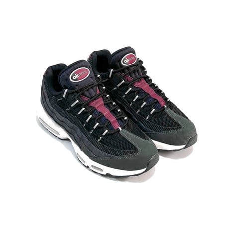 【USED】NIKE AIR MAX 95 Grey/Team Red