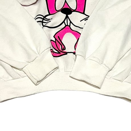 【USED】80's PINK MOUSE SWEATSHIRT MADE IN U.K.