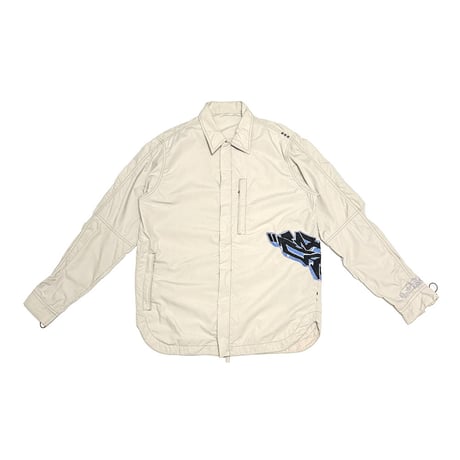 【USED】Early 00's Maharishi × STASH Graffiti Embroidered Technical Shirt Jacket
