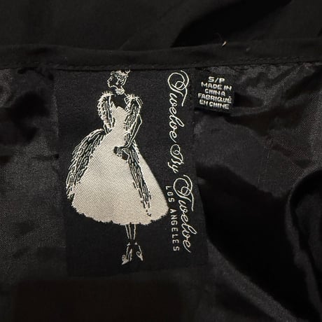 【USED】00's Twelve By Twelve Ruffle Tulle Mini Dress