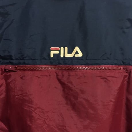 【USED】90'S  FILA RAIN COAT