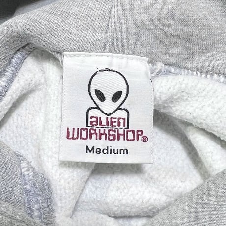 【USED】90'S ALIEN WORKSHOP HOODIE GRAY