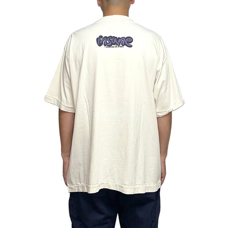【USED】90's insane Look into my eyes T-SHIRT BEIGE