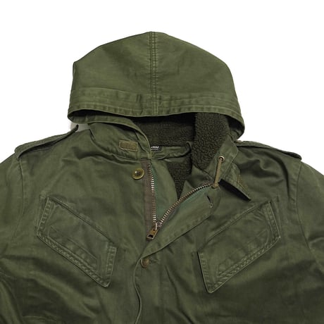 【USED】00's miu miu Dutch Army M-65 Field Jacket with Detachable Liner