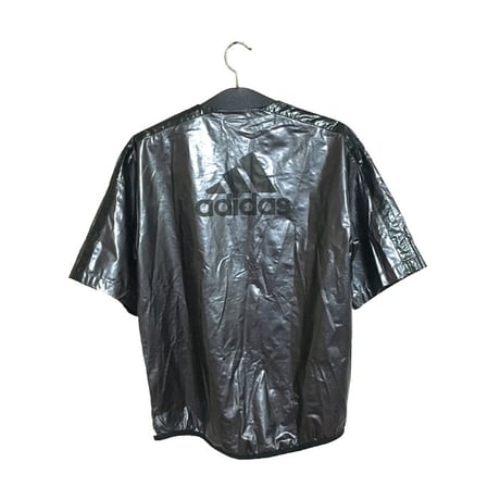【USED】90'S ADIDAS POLYURETHANE FILM LAMINATE GAME SHIRT