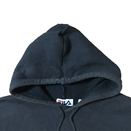 【USED】90'S FILA ITALIA EMBROIDERY HOODIE