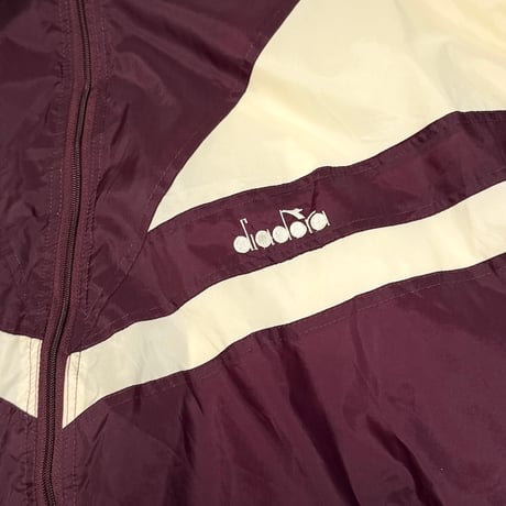 【USED】80's-90's diadora SOCCER NYLON JACKET