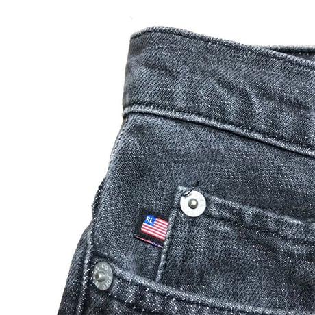 【USED】90'S POLO JEANS CUTOFF DENIM PANTS