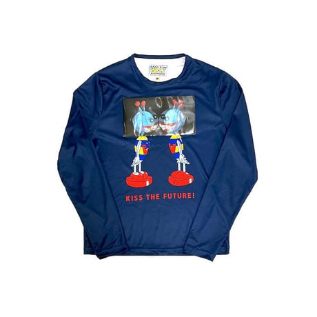 【USED】90'S W.&L.T. PUKPUK LOVERS L/S T-SHIRT