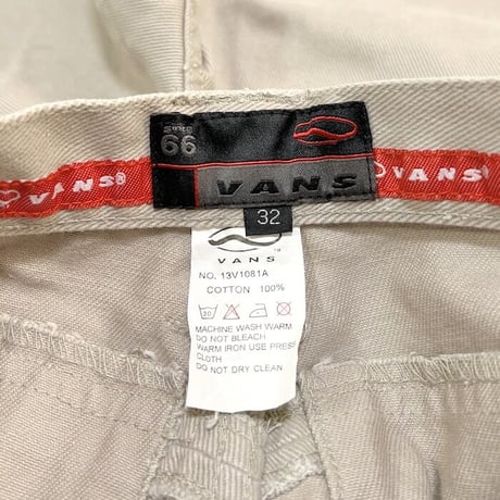【USED】00'S VANS WORK PANTS