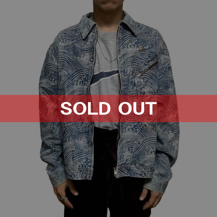 vivienne  wastwoodジャケット USED】90'S VIVIENNE WESTWOOD WAVE DENIM JACKET