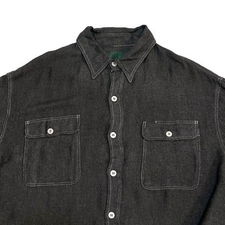【USED】90'S JUNIOR GAULTIER WOOL VISCOSE SHIRT