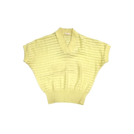 【USED】70'S-80'S FRENCH VINTAGE SUMMER KNIT TOPS