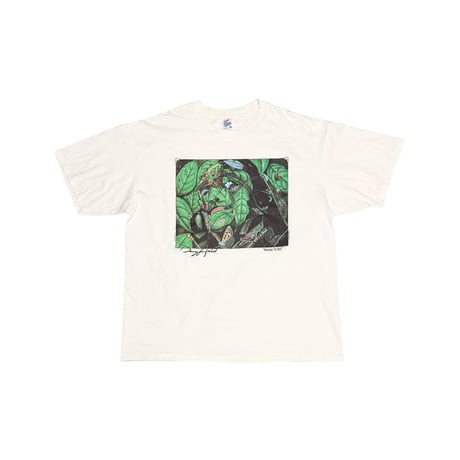 【USED】90's Doug Auld "Homage To Dali" Art T-shirt