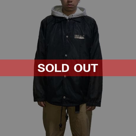 【USED】90'S FIRST DOWN COACH JACKET