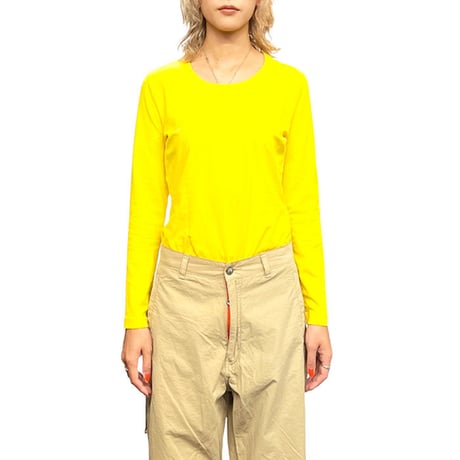 【USED】80'S ESCADA MARGARETHA LEY BODYSUIT YELLOW