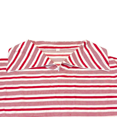 【USED】80's EURO VINTAGE MARINE BORDER TUNIC