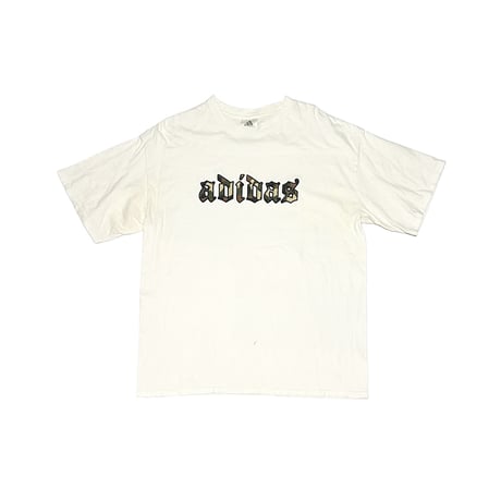 【USED】00's adidas CHICANO STYLE CAMO LOGO T-SHIRT