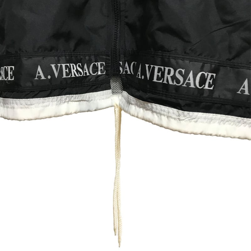 USED】90'S A.VERSACE NYLON TRACK JACKET | KONBINI USED】90'S A.VERSACE NYLON TRACK JACKET | KONBINI